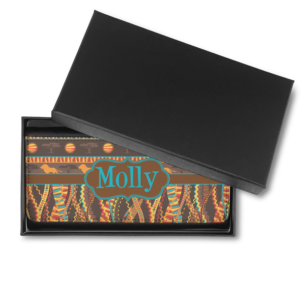 African Lions & Elephants Ladies Wallet - in box