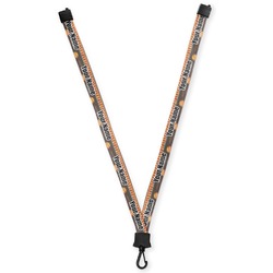African Lions & Elephants Lanyard (Personalized)
