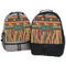 African Lions & Elephants Large Backpacks - Both