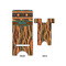 African Lions & Elephants Large Phone Stand - Front & Back