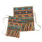 African Lions & Elephants Laundry Bag - Both Bags