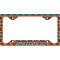 African Lions & Elephants License Plate Frame - Style C