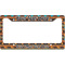 African Lions & Elephants License Plate Frame - Style B (Personalized)