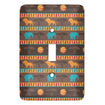 African Lions & Elephants Light Switch Cover (Single Toggle)