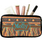 African Lions & Elephants Makeup / Cosmetic Bag - Small (Personalized)