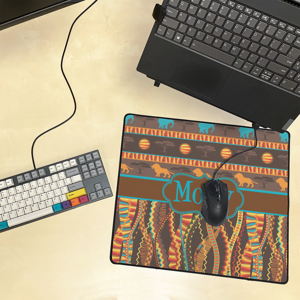 African Lions & Elephants Medium Gaming Mats - LIFESTYLE