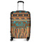 African Lions & Elephants Suitcase - 24" Medium - Checked (Personalized)