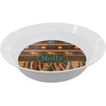 African Lions & Elephants Melamine Bowl - 12 oz (Personalized)