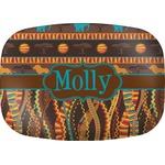 African Lions & Elephants Melamine Platter (Personalized)