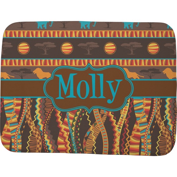 African Lions & Elephants Memory Foam Bath Mat 48 X 36