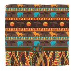 African Lions & Elephants Microfiber Dish Rag (Personalized)