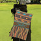 African Lions & Elephants Microfiber Golf Towels - Small - LIFESTYLE
