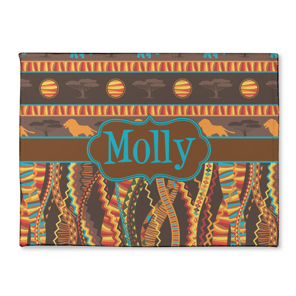 Custom African Lions & Elephants Microfiber Screen Cleaner (Personalized)