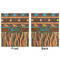 African Lions & Elephants Minky Blanket - 50"x60" - Double Sided - Front & Back