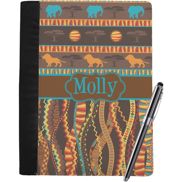 African Lions & Elephants Notebook