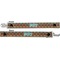 African Lions & Elephants Pacifier Clip - Front and Back