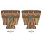 African Lions & Elephants Party Cup Sleeves - with bottom - APPROVAL