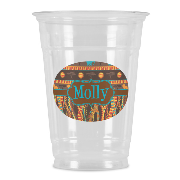 Custom African Lions & Elephants Party Cups - 16oz (Personalized)