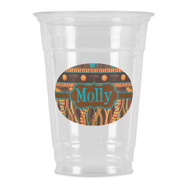 Custom African Lions & Elephants Party Cups - 16oz (Personalized)