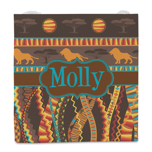 African Lions & Elephants Party Favor Gift Bag - Matte - Front