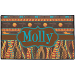 African Lions & Elephants Door Mat - 60"x36" (Personalized)