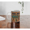 African Lions & Elephants Personalized Coffee Mug - Lifestyle