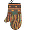 African Lions & Elephants Personalized Oven Mitt - Left