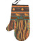 African Lions & Elephants Left Oven Mitt (Personalized)
