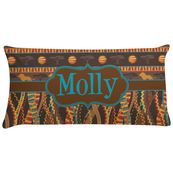Custom African Lions & Elephants Pillow Case (Personalized)