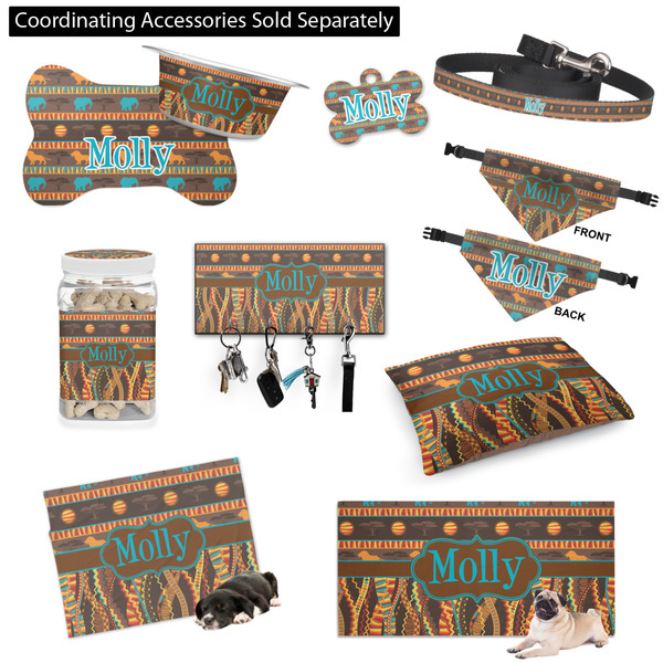 African Lions & Elephants Customized Pet Accessories