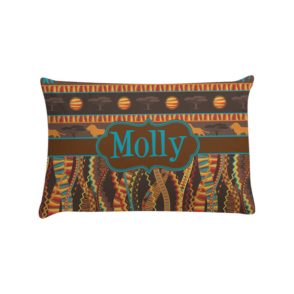 Custom African Lions & Elephants Pillow Case - Standard (Personalized)