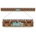 African Lions & Elephants Plastic Ruler - 12" (Personalized)