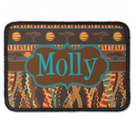 African Lions & Elephants Iron On Rectangle Patch w/ Name or Text