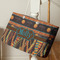 African Lions & Elephants Large Rope Tote - Life Style