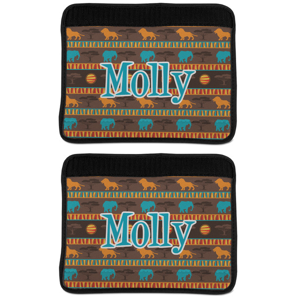 African Lions & Elephants Seat Belt Cover (APPROVAL Update)