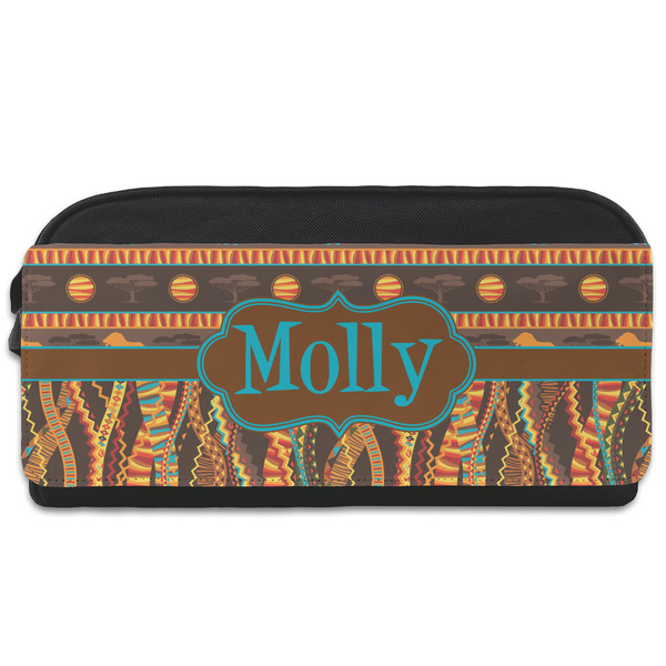 Custom African Lions & Elephants Shoe Bag (Personalized)