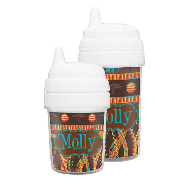African Lions & Elephants Sippy Cups
