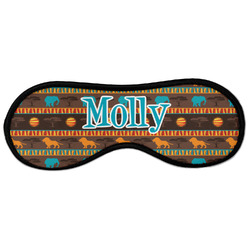 African Lions & Elephants Sleeping Eye Masks - Large (Personalized)