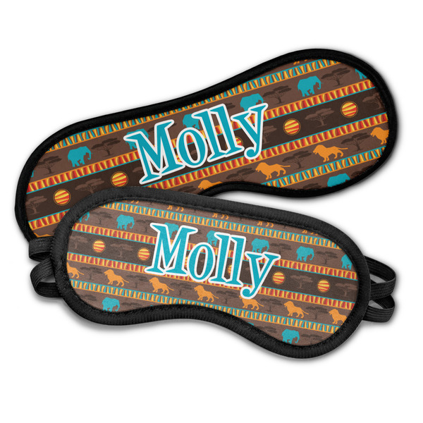 African Lions & Elephants Sleeping Eye Masks - PARENT