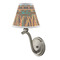African Lions & Elephants Small Chandelier Lamp - LIFESTYLE (on wall lamp)