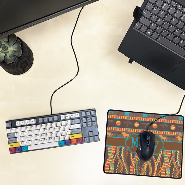 African Lions & Elephants Small Gaming Mats - LIFESTYLE