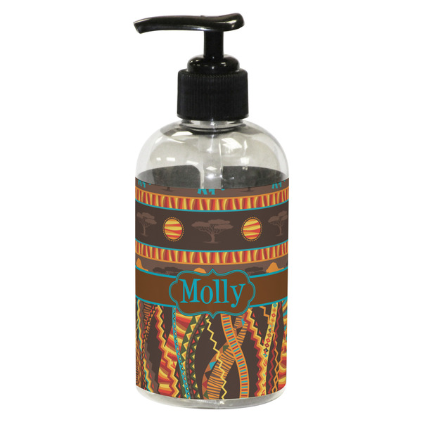 African Lions & Elephants Small Soap/Lotion Bottle
