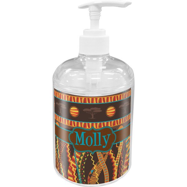 African Lions & Elephants Soap / Lotion Dispenser (Personalized)