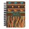 African Lions & Elephants Spiral Journal Small - Front View