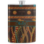African Lions & Elephants Stainless Steel Flask (Personalized)