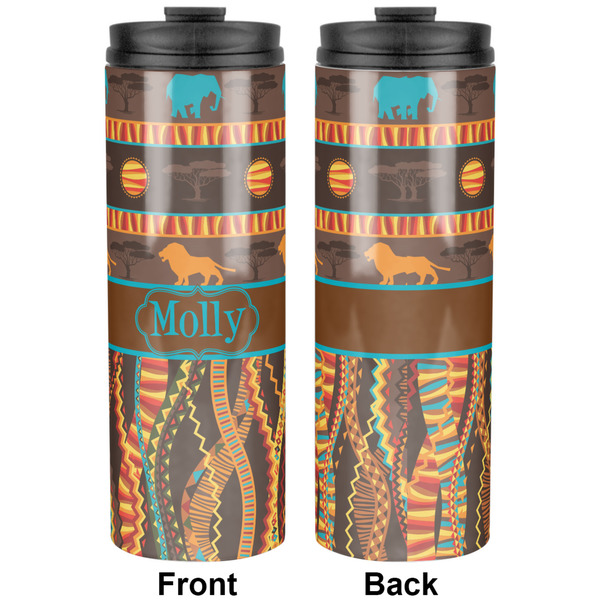 African Lions & Elephants Stainless Steel Tumbler - Apvl