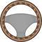 African Lions & Elephants Steering Wheel Cover