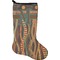 African Lions & Elephants Stocking - Single-Sided