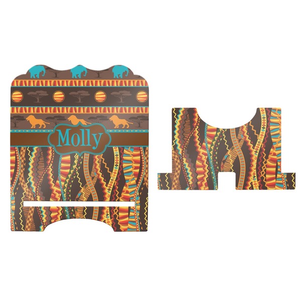 African Lions & Elephants Stylized Tablet Stand - Apvl