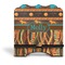 African Lions & Elephants Stylized Tablet Stand - Front without iPad